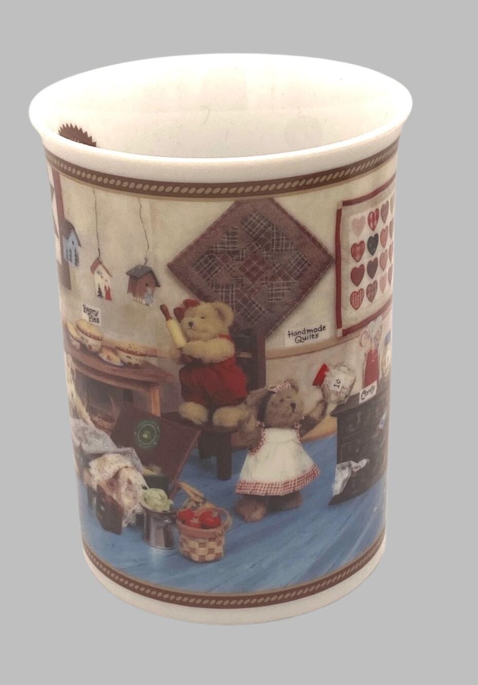 Danbury Mint Vintage Boyds Bear Collector Mugs "Country Store"